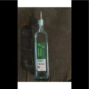 Italian made oil dispenser bottle with telescopic pourer 750 ML Ogliarola Marasc